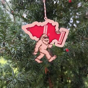 Sasquatch Big Foot Wood Air Freshener Holder